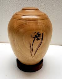 Wooden Urn 