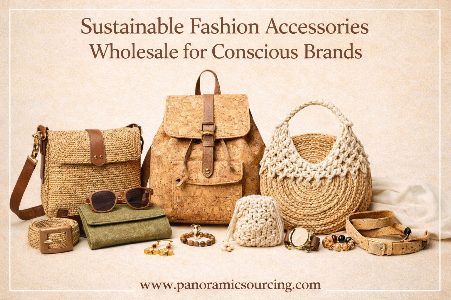 Sustainable Fashion Accessories Wholesale for Conscious Brands