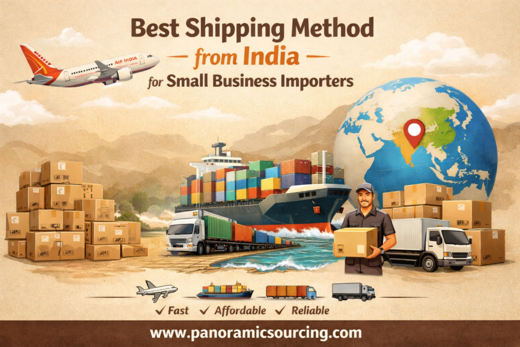 Best shipping method from India for small business