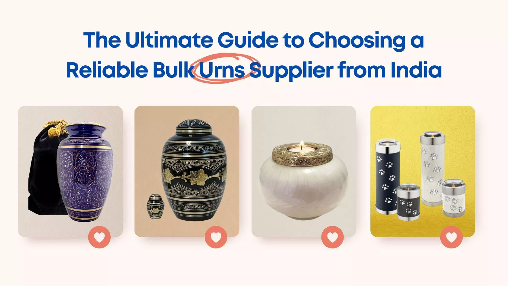 The Ultimate Guide to Choosing a Reliable Bulk Urns Supplier from India