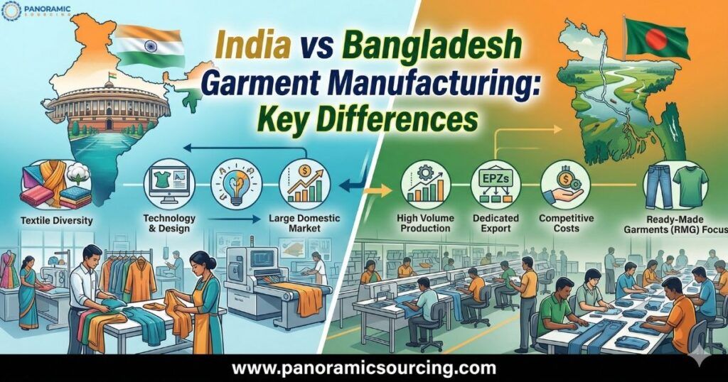 India vs Bangladesh garment manufacturing