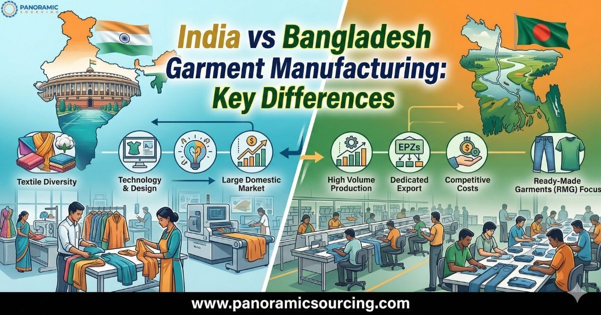 India vs Bangladesh Garment Manufacturing: Key Differences