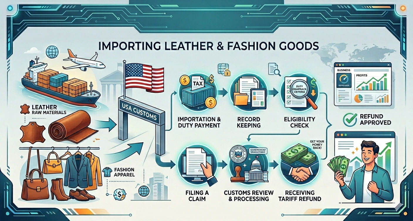 Importing Leather and Fashion: Navigating the USA Tariff Refund Process