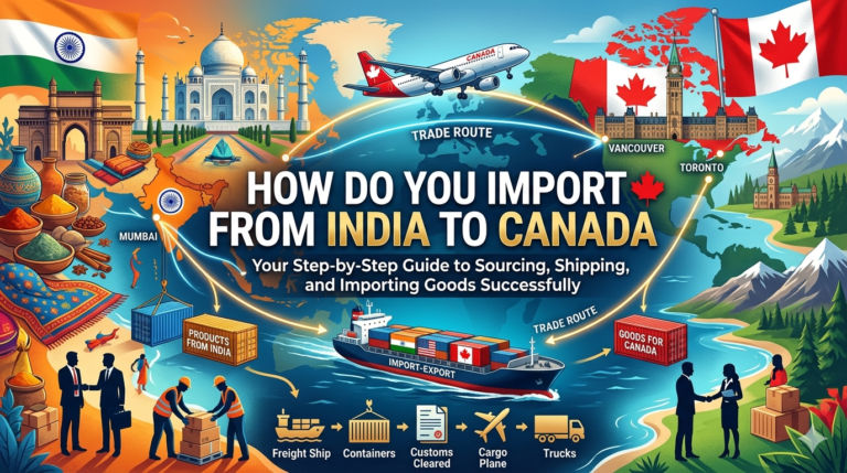 Import from India to Canada