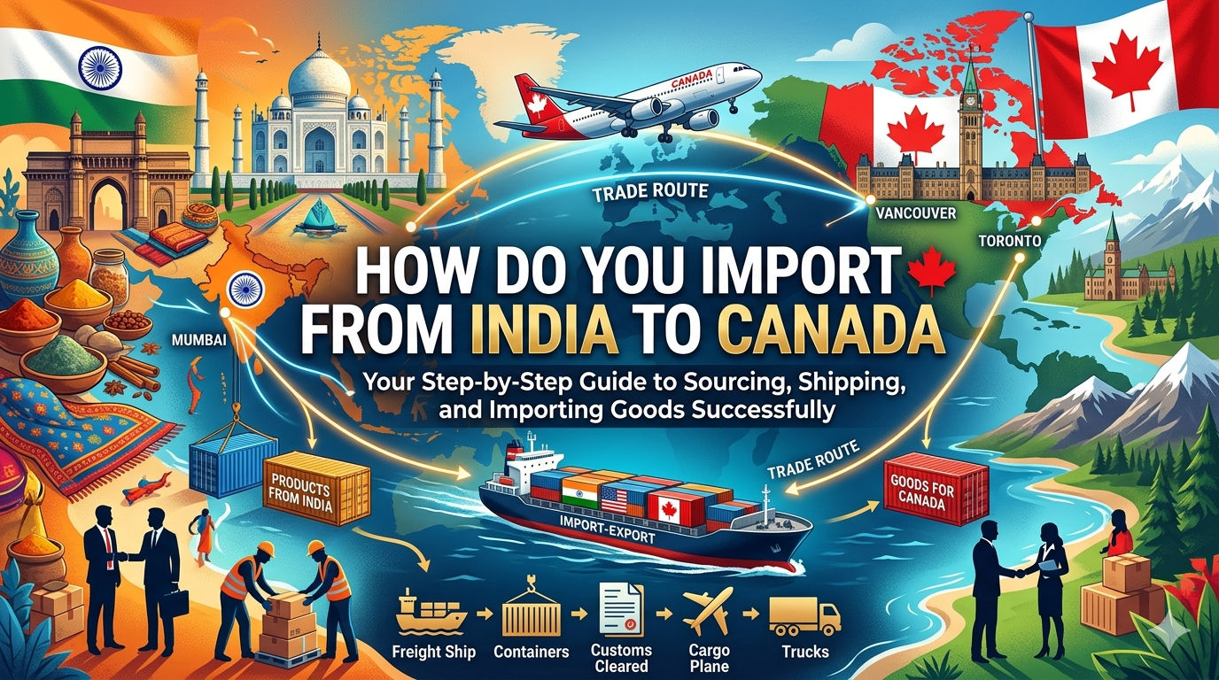 How Do You Import from India to Canada