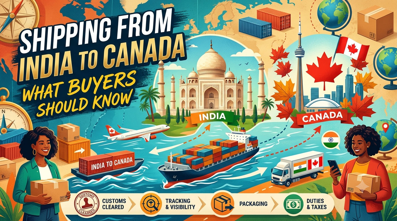 Shipping from India to Canada: What Buyers Should Know