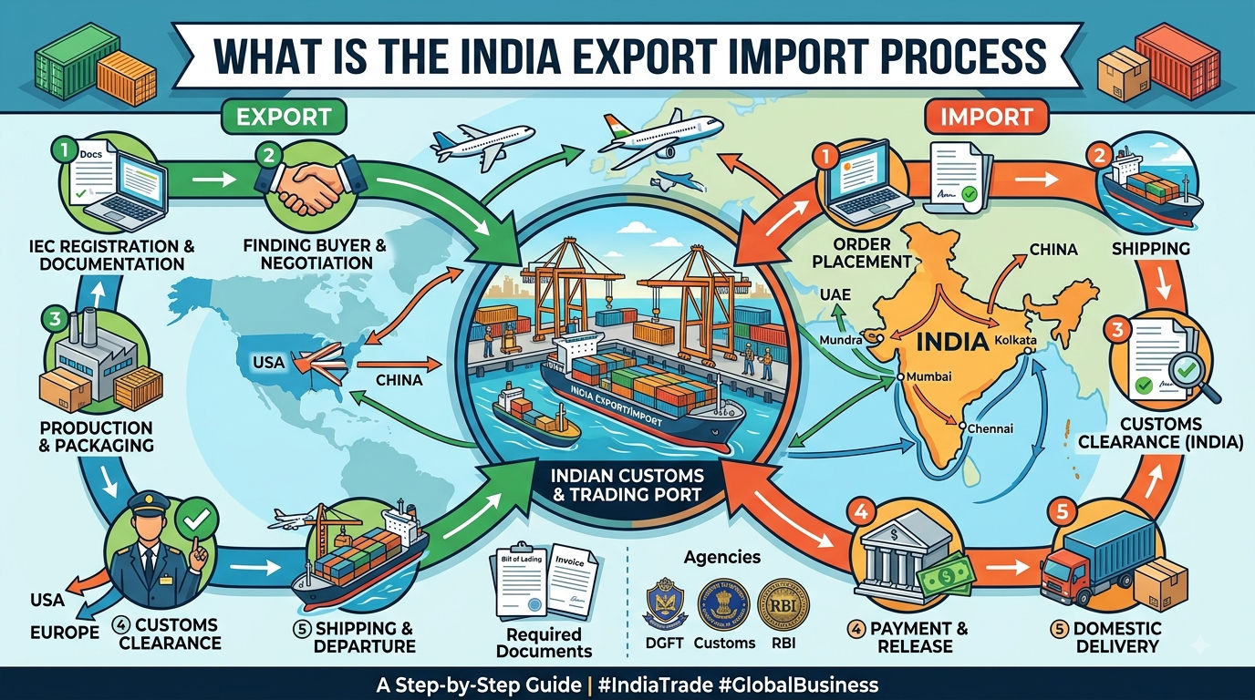 What Is the India Export Import Process?