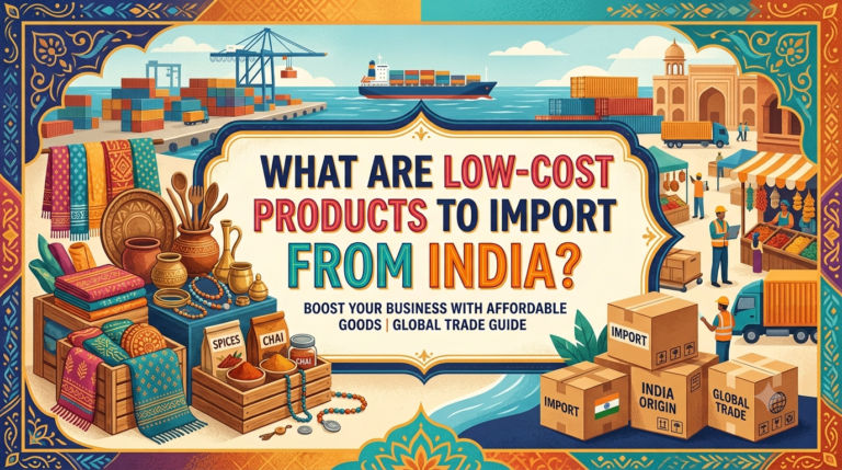 low cost products to import from India