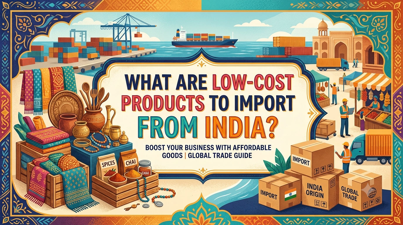 What Are Low Cost Products to Import from India