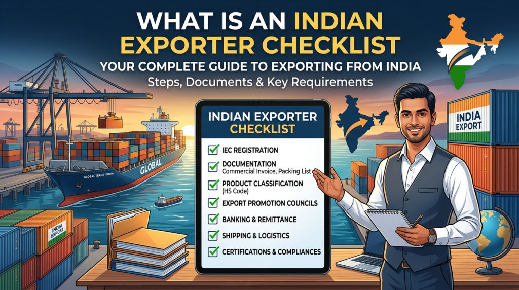 Indian Exporter Checklist for Global Trade