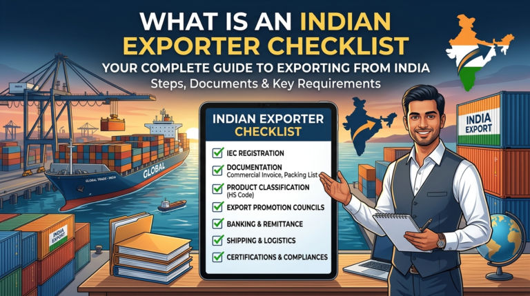 Indian Exporter Checklist for Global Trade