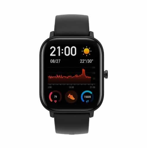 Amazfit GTS smartwatch front face