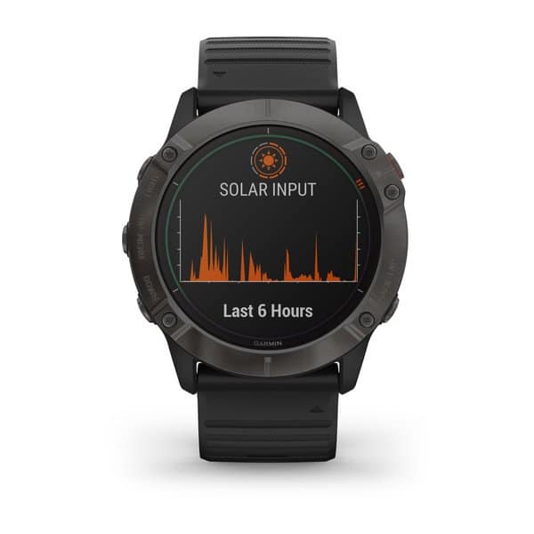 Garmin Fenix 6 Series Solar Pro Black Version Garmin Fenix 6 Series Solar Pro Black Version