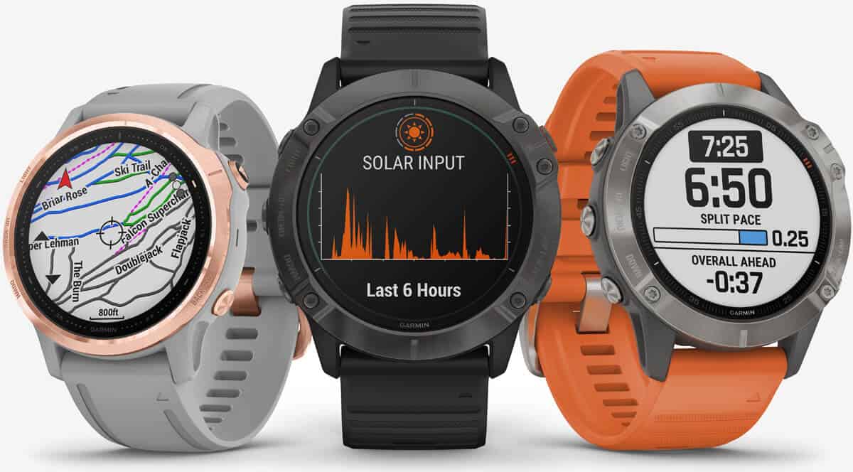 Garmin Fenix 6 Series different versions Garmin Fenix 6 Series different versions