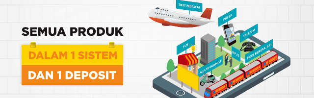 Bisnis Tiket Pesawat Murah dan Mudah | Hotel | Kereta Api | PPOB
