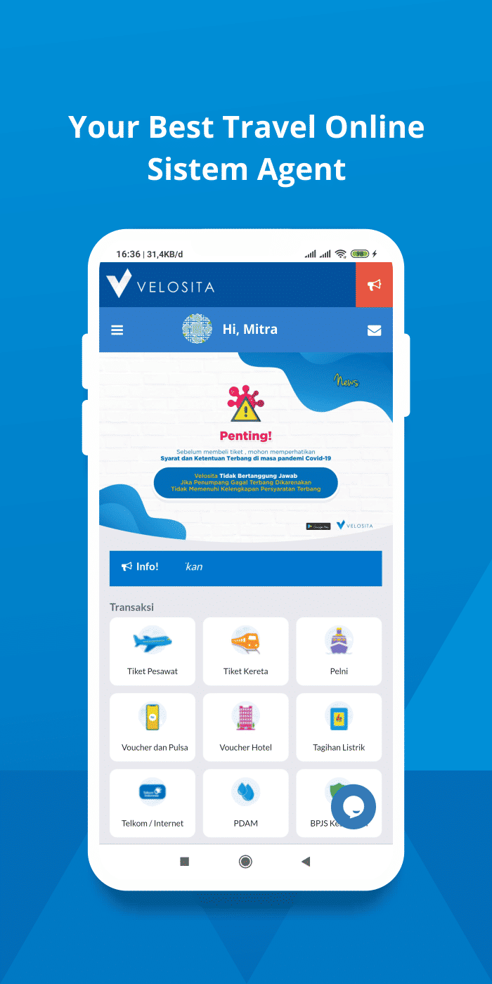 bisnis travel agen velosita