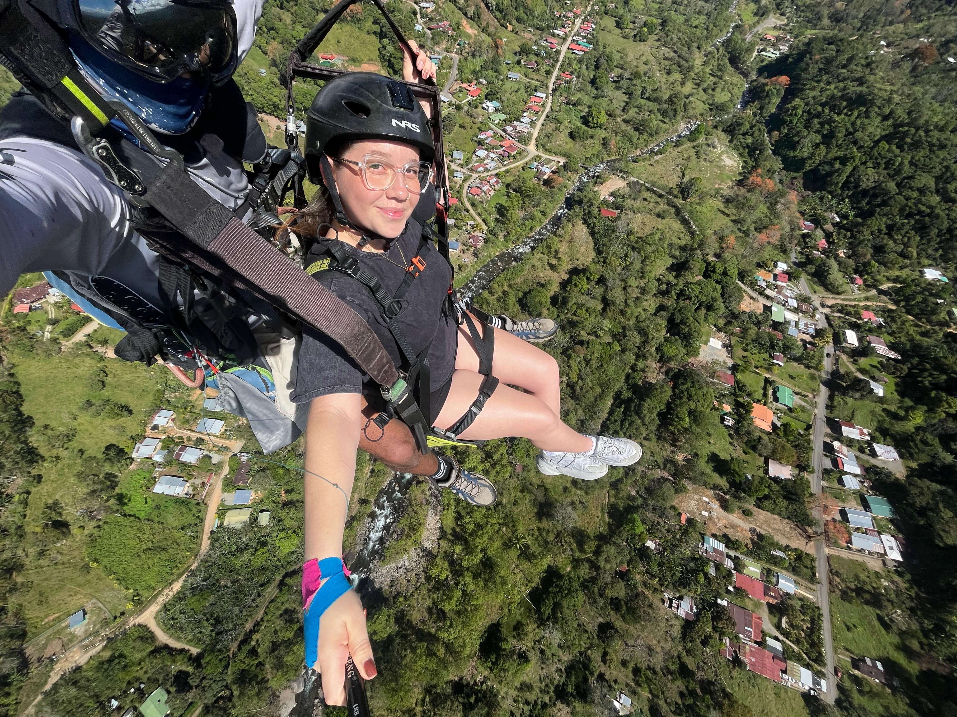 Flight in Rivas Mountains