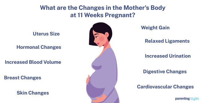 11 weeks pregnancy skin n body changes
