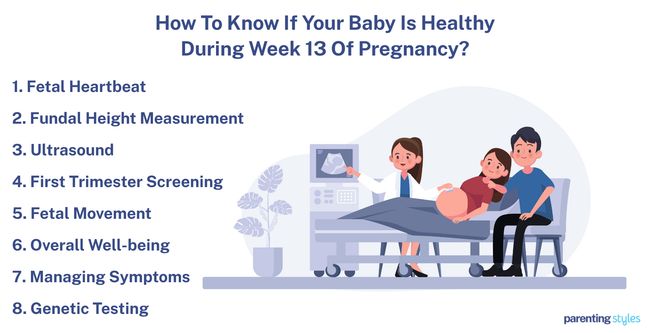 signs of healthy pregnancy at 13 weeks
