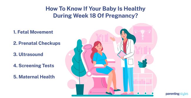 what are the signs of a healthy pregnancy at 18 weeks?