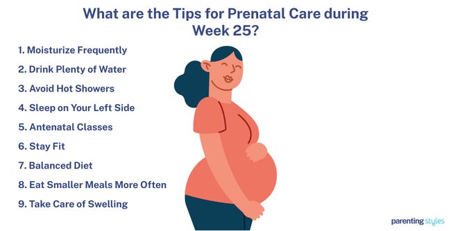 25 Weeks Pregnant prenatal care