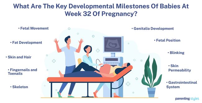 32 Weeks milestones