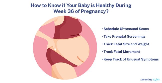 how to know healthy pregnancy at 36 weeks