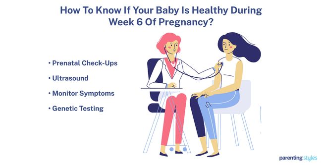 how to know if 6 week old baby during pregnancy is healthy