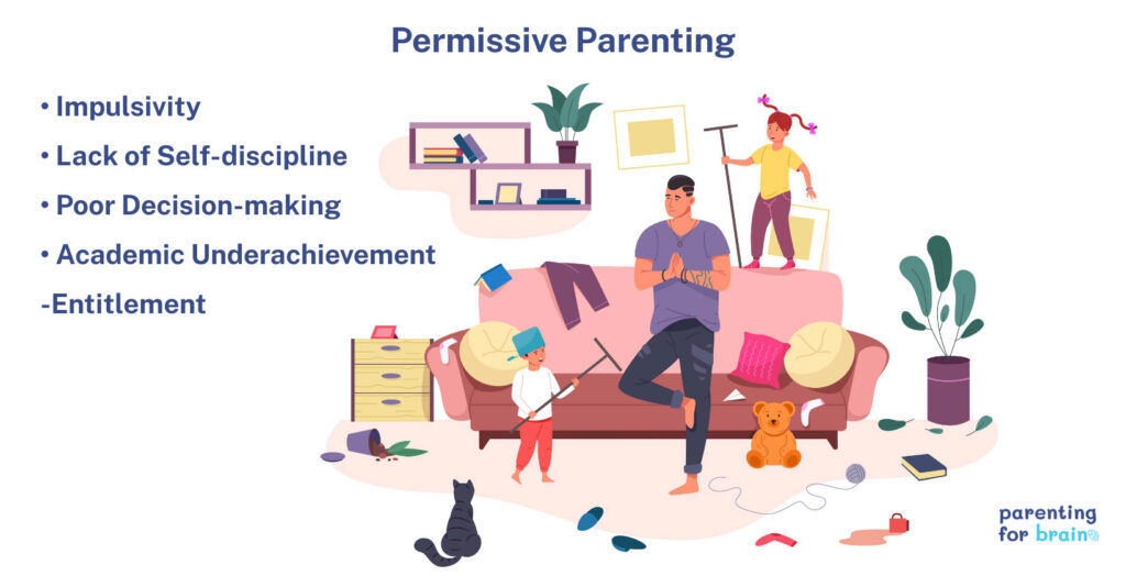 permissive parent and kids