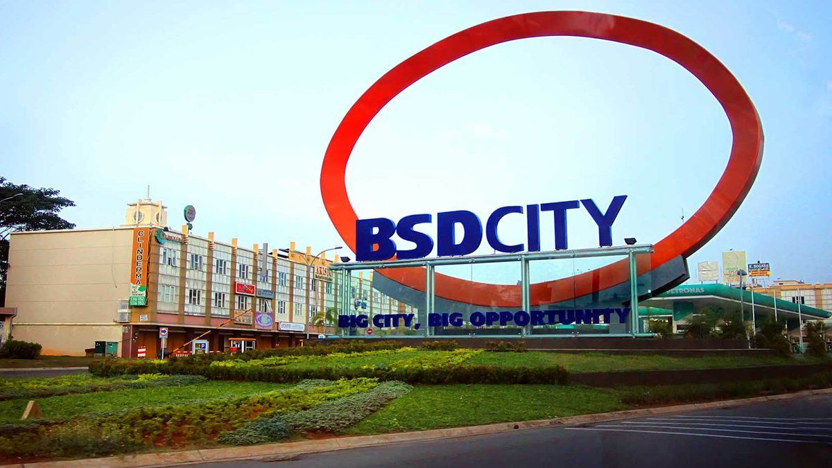 ikon landmark kota BSD City outdoor