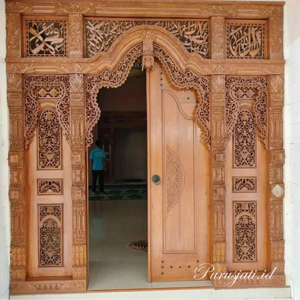 Model Pintu Ukir