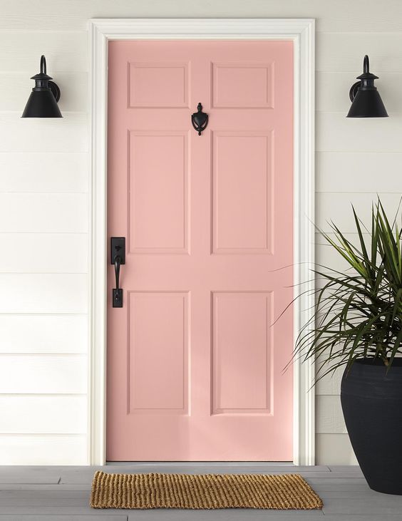 Pintu PVC dengan Warna Pastel