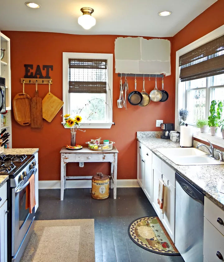 Warna Cat Dapur Dinding Terracotta yang Unik