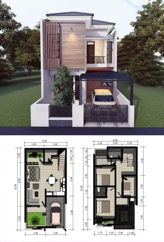 Rumah 2 Lantai Type 76