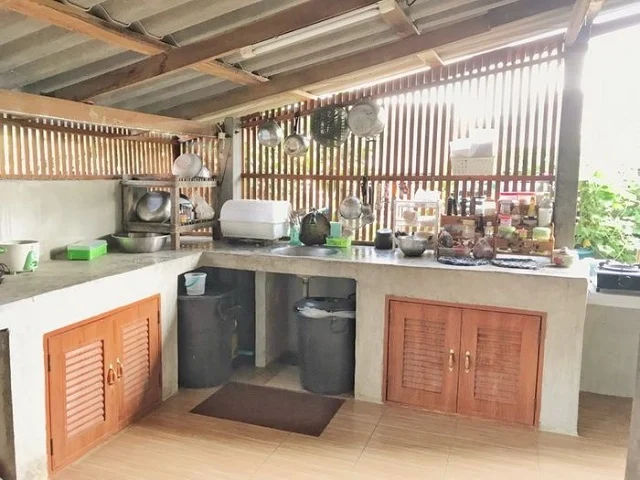 Dapur Cor ala Rumah di Kampung