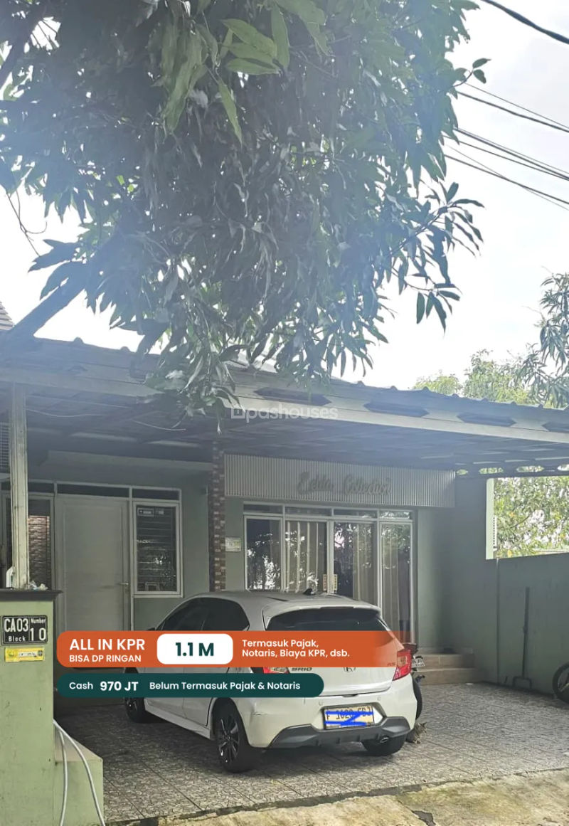 Perumahan Citra Indah City Cluster Bukit Chrysant Blok CA3 No.10