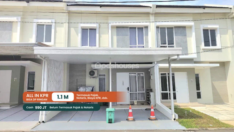Paradise Serpong City Cluster Ecoscape Blok BC6 No.33