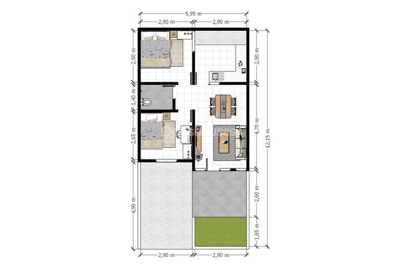 Paradise Serpong City Cluster Rasamala