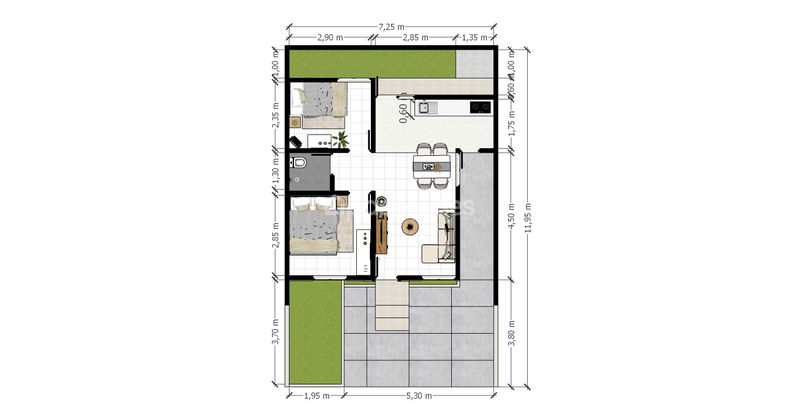 Perumahan Bella Casa Tole Iskandar Depok Cluster Alamanda