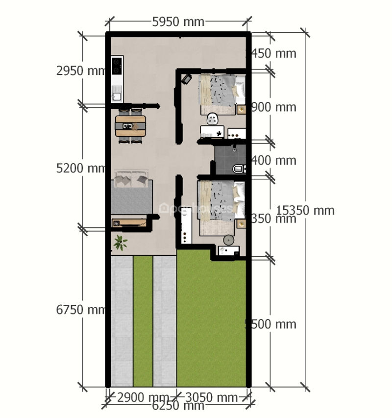 Serpong Garden Cluster Green Park View