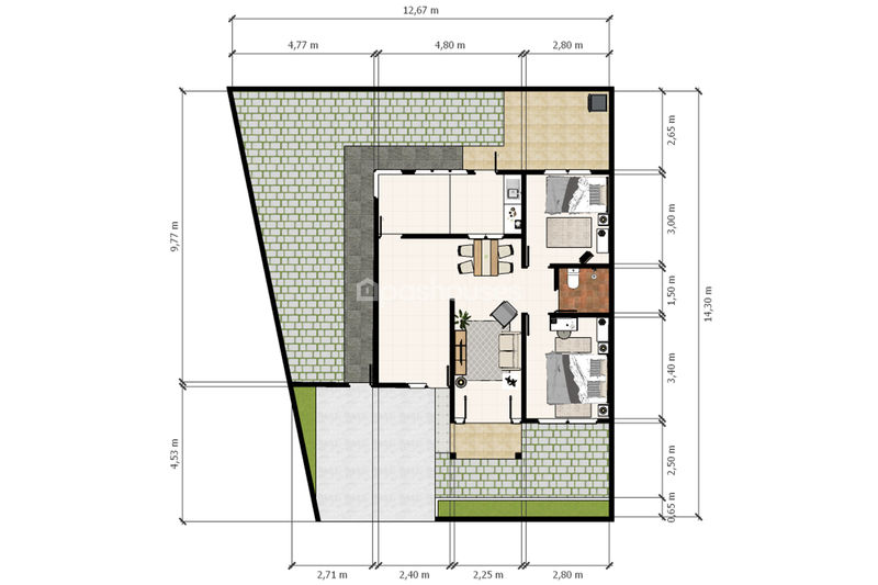 Vila Nusa Indah 5 Cluster Kasuari
