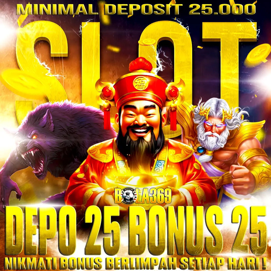BOLA369: Diskon Spesial Depo 25 Bonus 25 New Member Termurah, Modal Receh Dijamin Berkah image 1