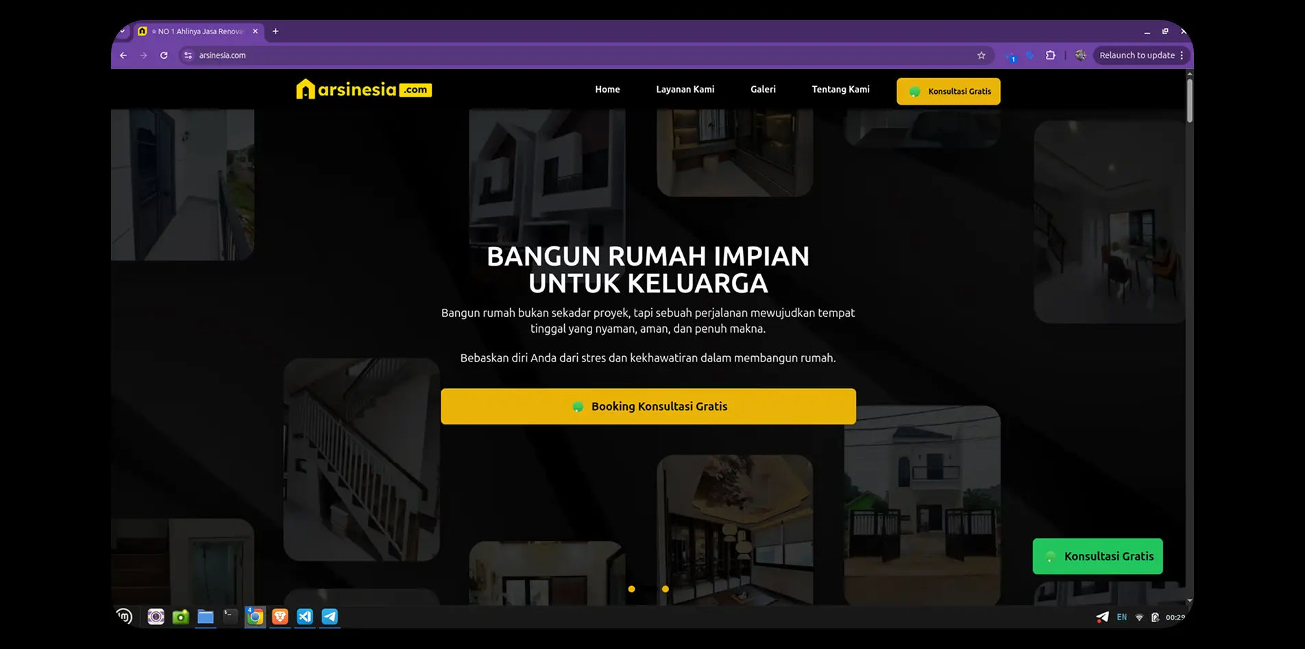 Contractor Website & Lead Generation for Arsinesia