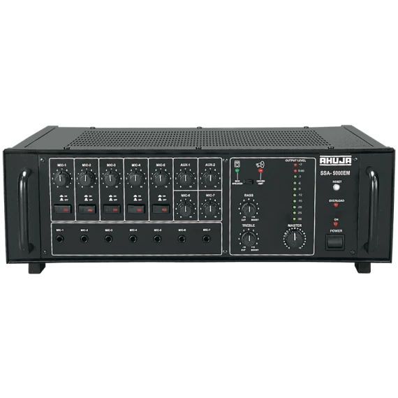 Ahuja SSA 5000EM Mixer Amplifiers 500 Watts High Wattage Mixer