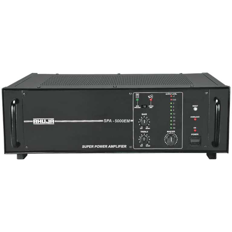 Ahuja UBA 800DP Power Amplifiers 800 Watts With BuiltIn Digital