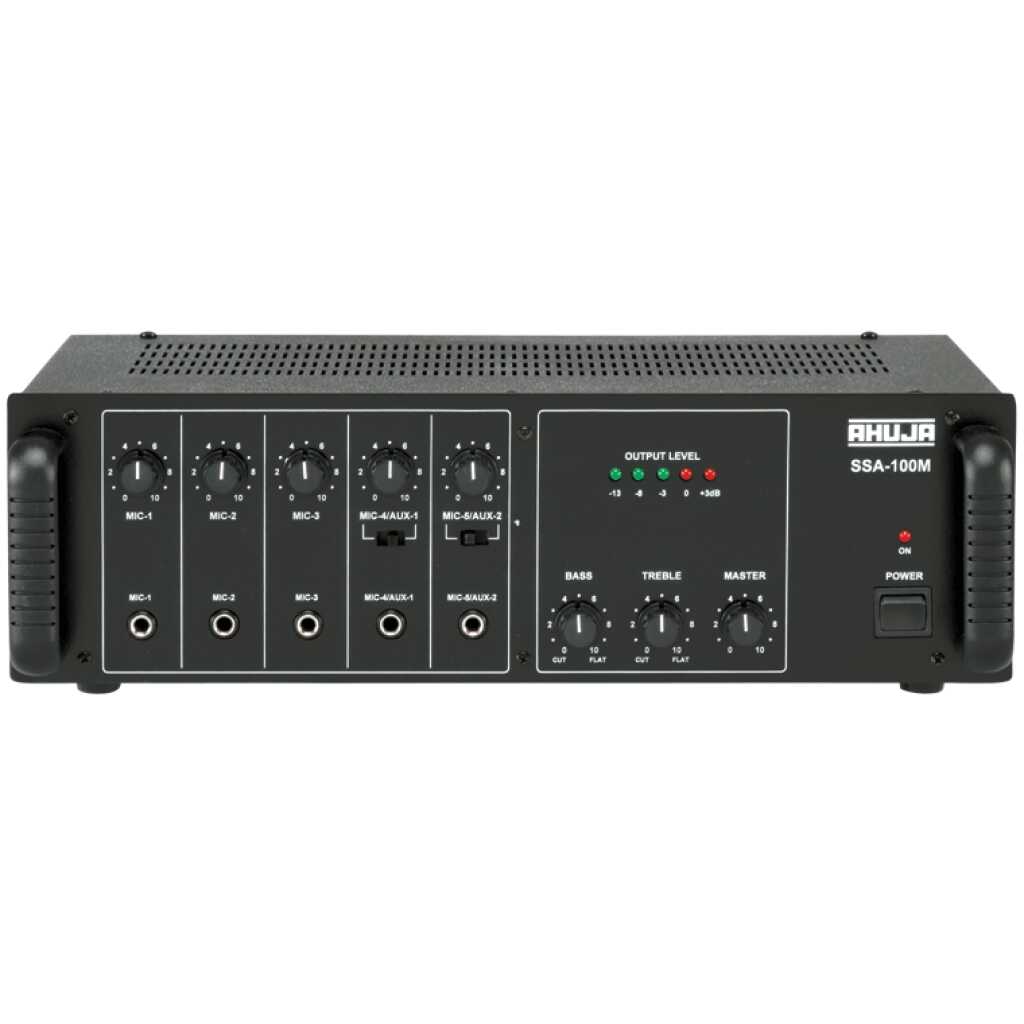 Ahuja SSA 250M Mixer Amplifiers | 250 Watts Mixer Amplifier