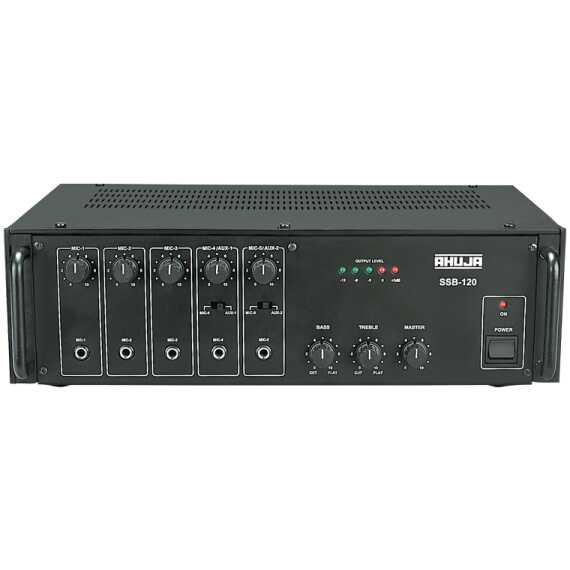 Ahuja SSA 5000EM Mixer Amplifiers 500 Watts High Wattage Mixer