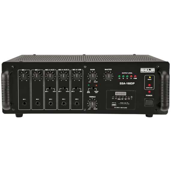 0010508 ahuja pa amplifiers with built in digital player ssa 160dp 1 - PASystems.in