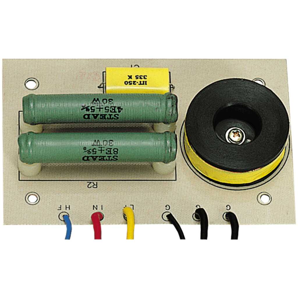 Ahuja C 300/200 Speakers 300W Rms Crossover Network