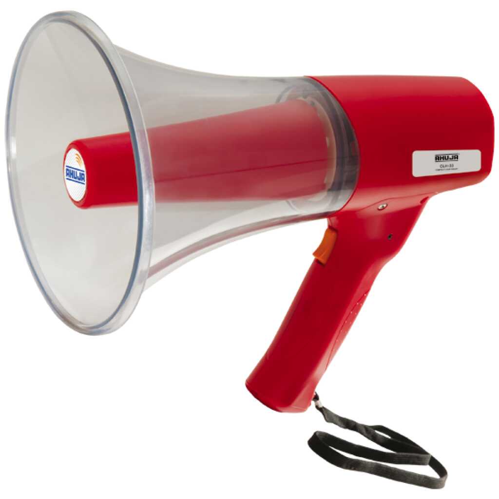 Ahuja CLH 33 Portable Pa 10 Watts Megaphone